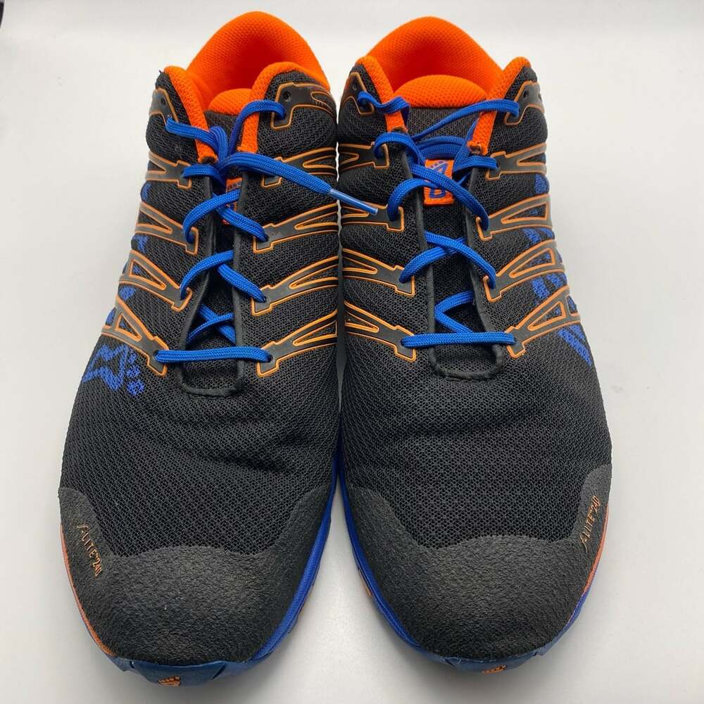 Inov-8 F-Lite 240 Size 15 Black Orange Blue Athletic Running Shoes (R1017)